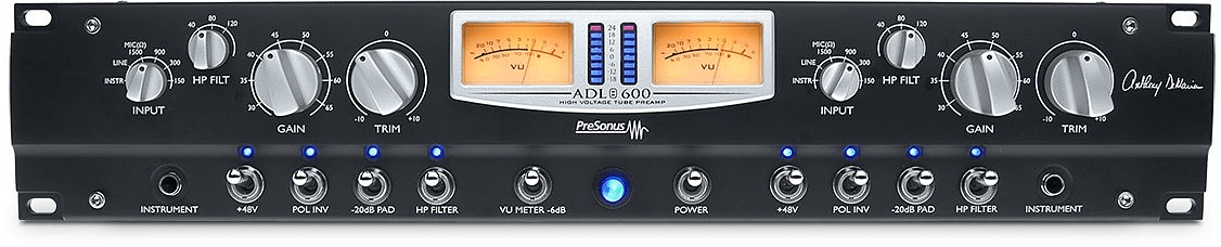 PreSonus ADL 600 préampli micro lampe 2 voies