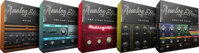 Studio One Analog Effects Collection Plugin Effets VST Vintage 5 Effets