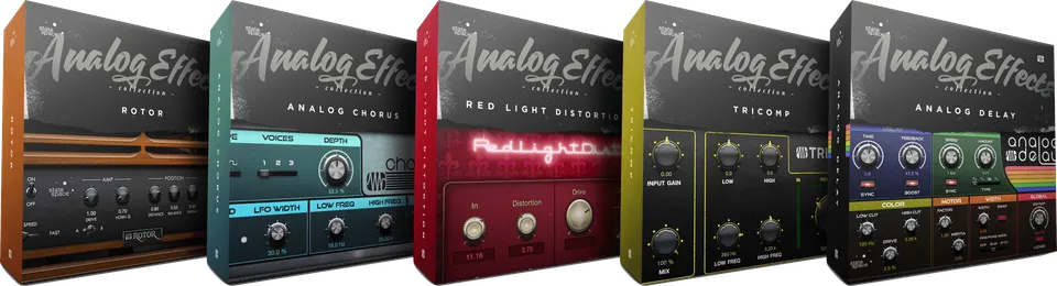 Studio One Analog Effects Collection Plugin Effets VST Vintage 5 Effets