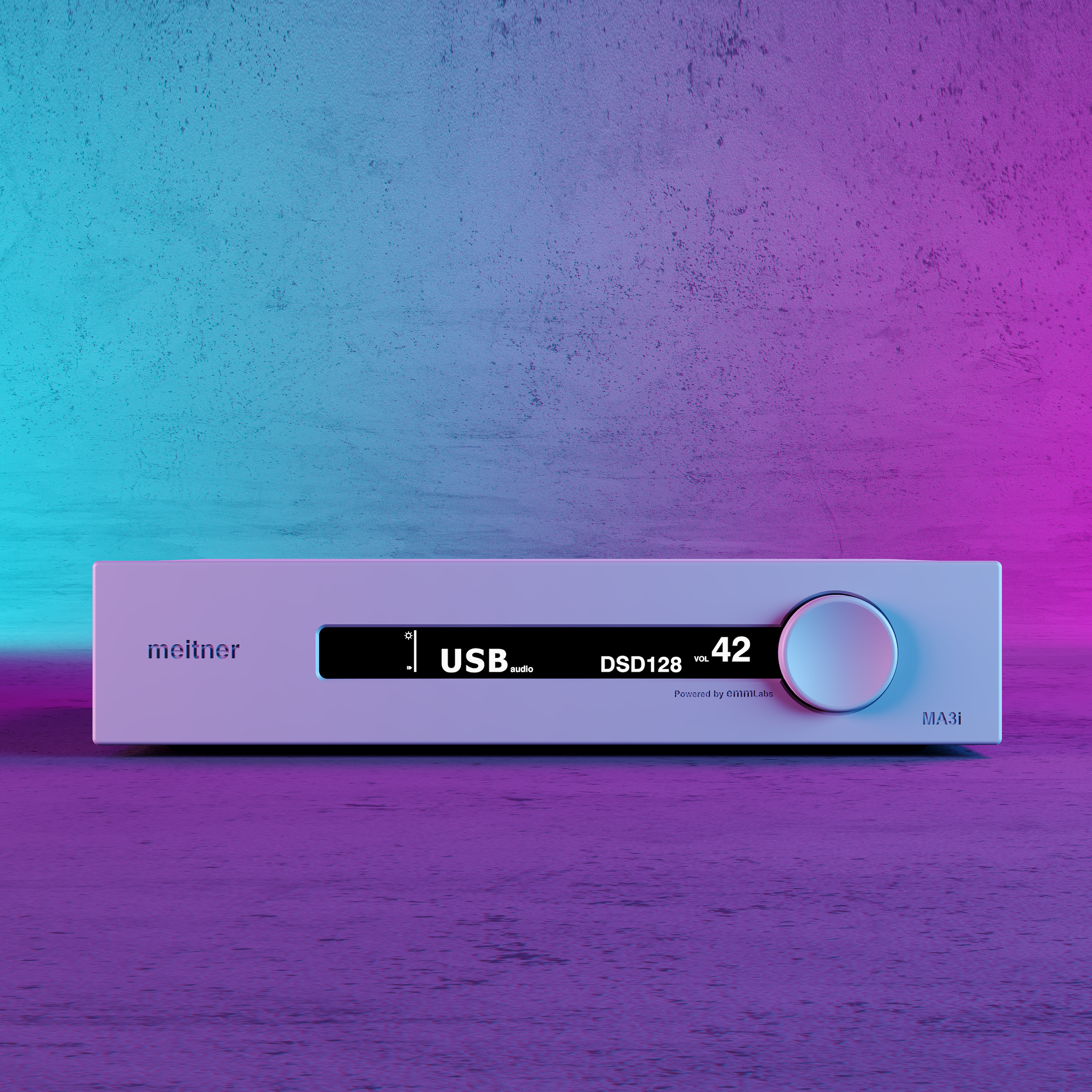 Meitner MA3i SE Convertisseur DAC Streaming Argent DSD