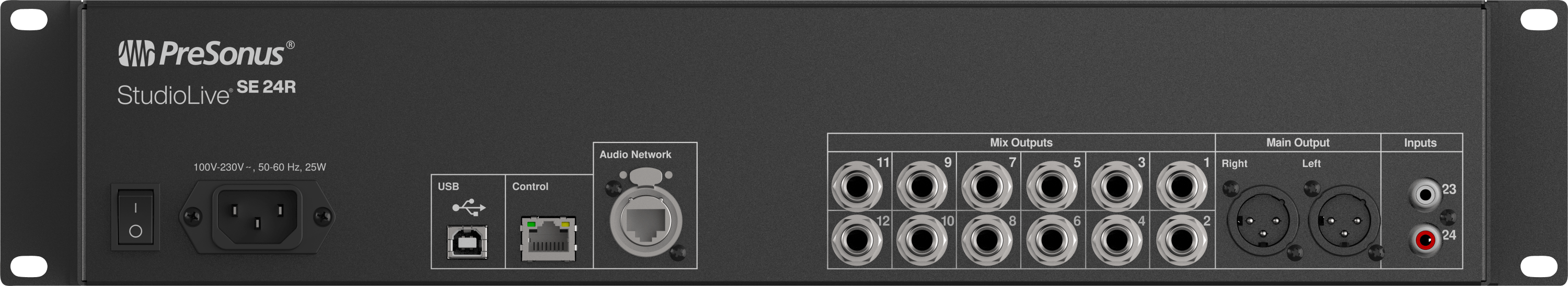 Studio One StudioLive SE 24R mixeur rack 24 canaux