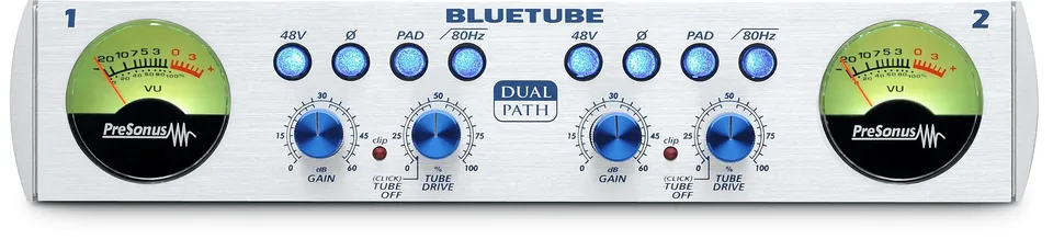 Studio One BlueTube DP préampli micro double canal lampe