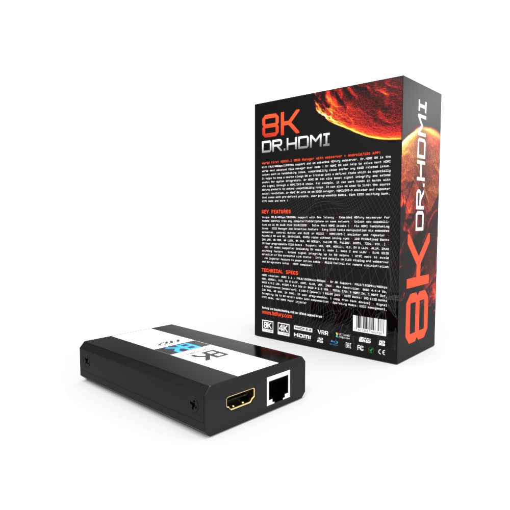 HD Fury Dr HDMI 8K gestionnaire EDID 48Gbps VRR