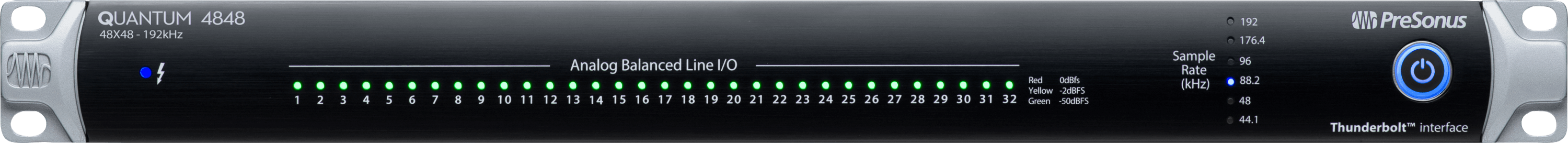 Studio One Quantum 4848 interface audio Thunderbolt 48x48