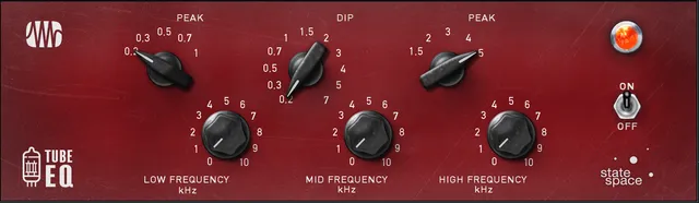 Studio One Fat Channel Tube EQ plugin égaliseur lampe