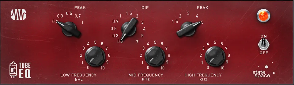 Studio One Fat Channel Tube EQ plugin égaliseur lampe