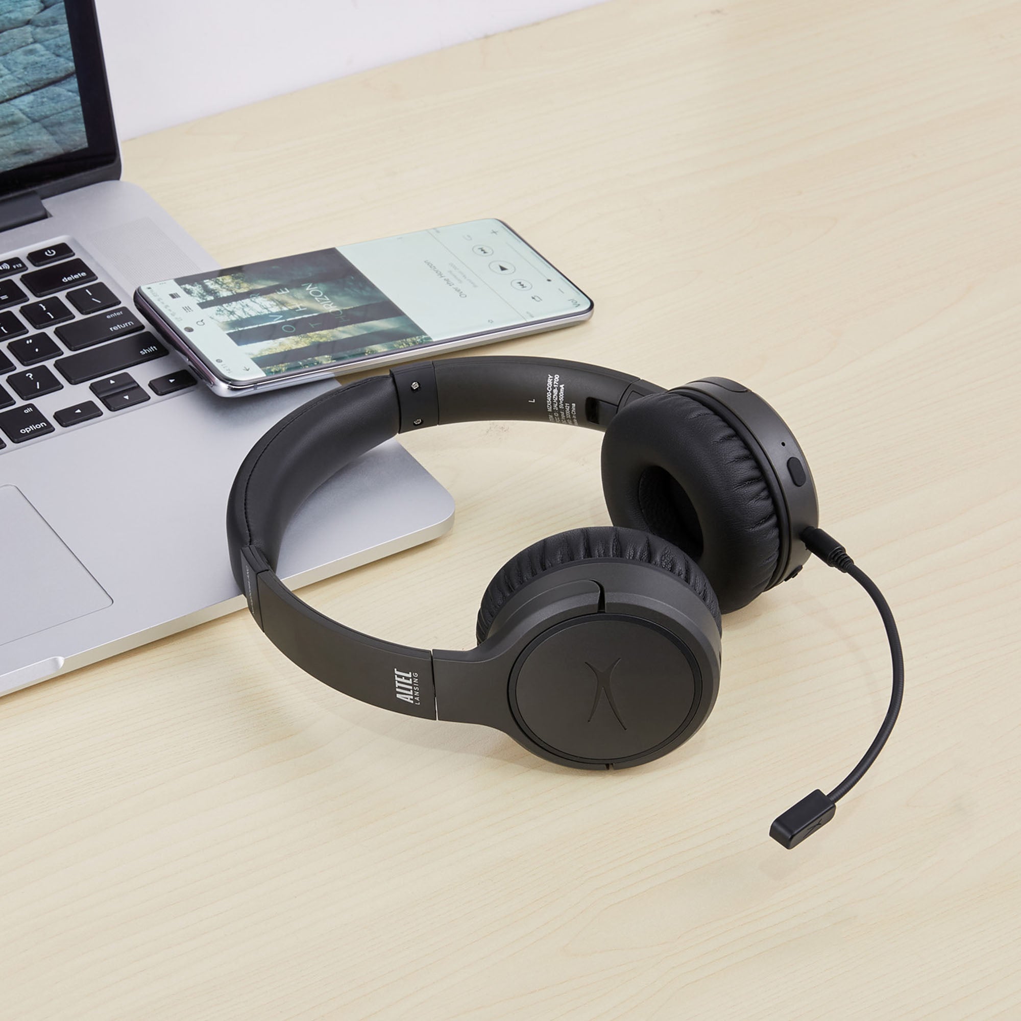 Altec Lansing NanoPhones ANC Casque Sans Fil 12H Gris