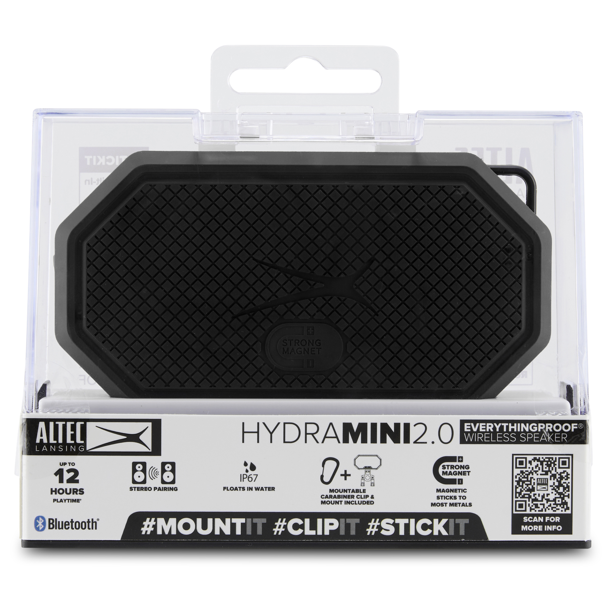 Altec HydraMini 2.0 enceinte bluetooth noire IP67 12h