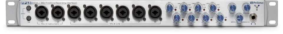 PreSonus FP10 interface FireWire 8 préamplis
