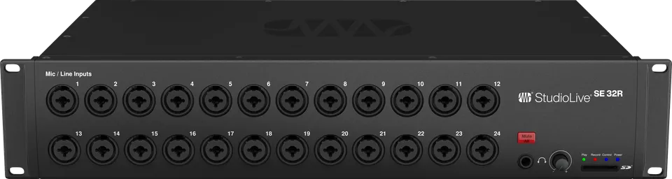 Studio One StudioLive SE 32R table mixage rack 32 voies