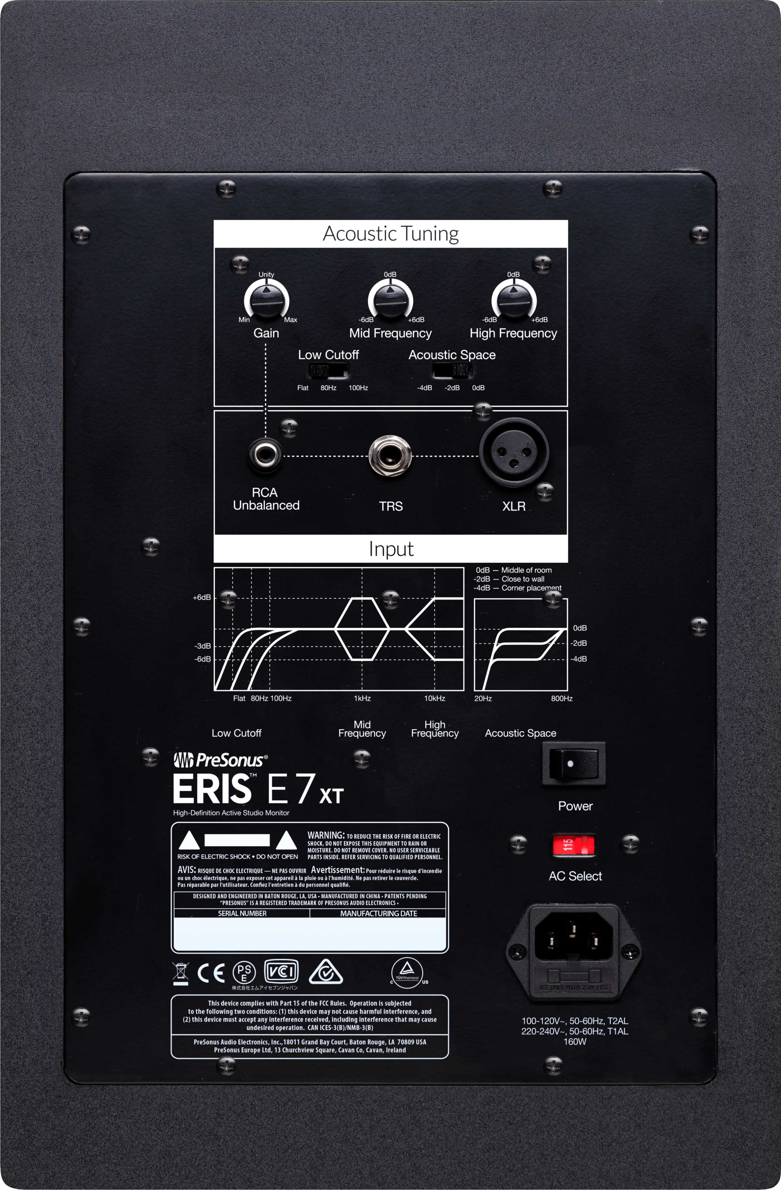 Studio One Eris E7 XT Enceinte Monitoring 6,5 Pouces XLR