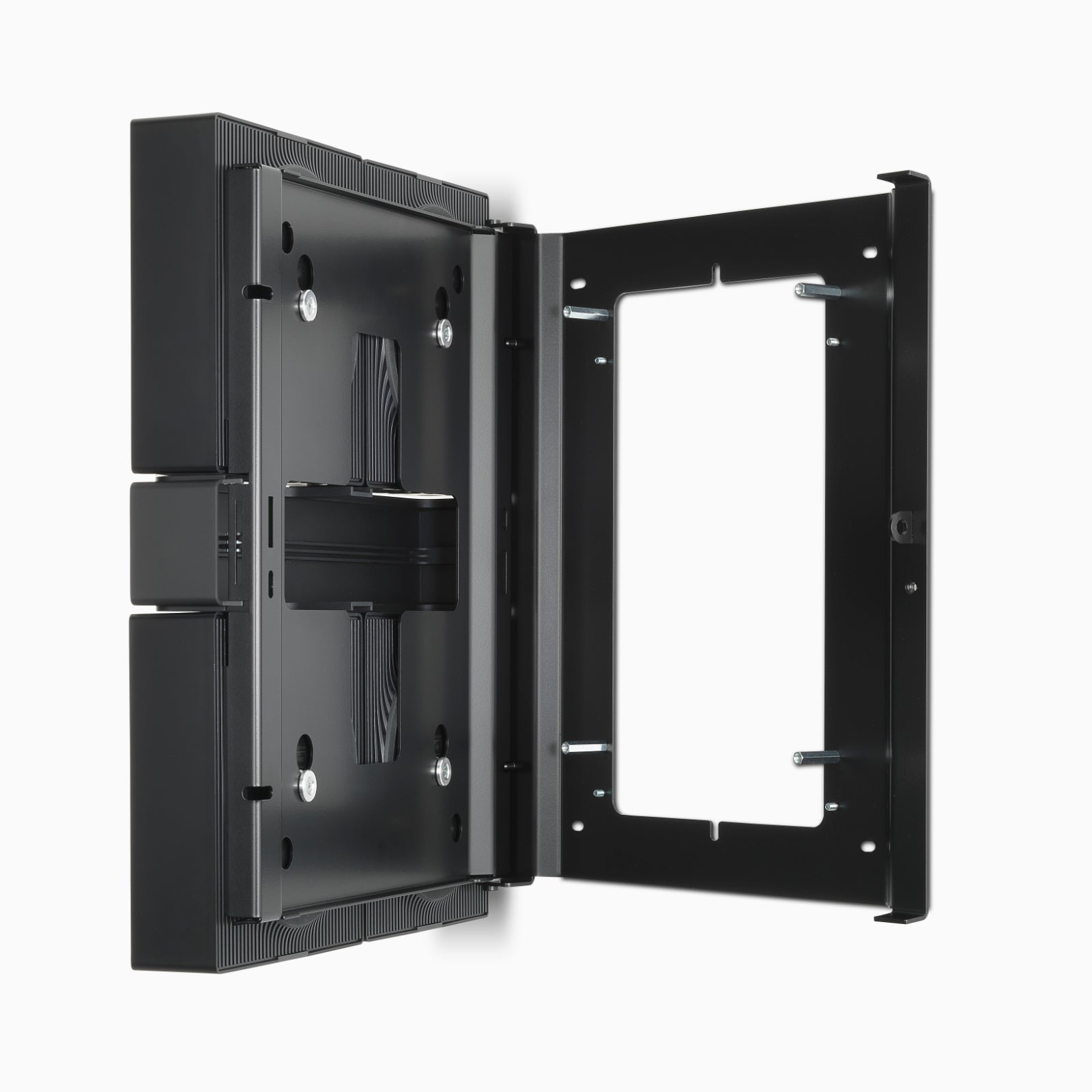 Flexson Amp Support mural x4 noir Sonos Amp acier