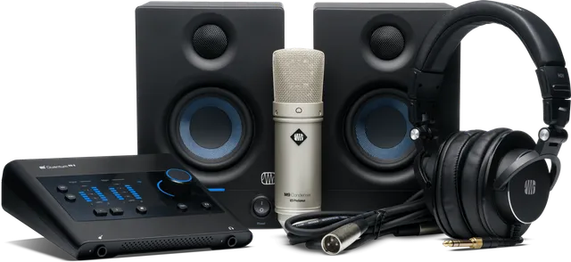 Studio One Quantum ES Ultimate Bundle interface + Eris 3.5 + M9
