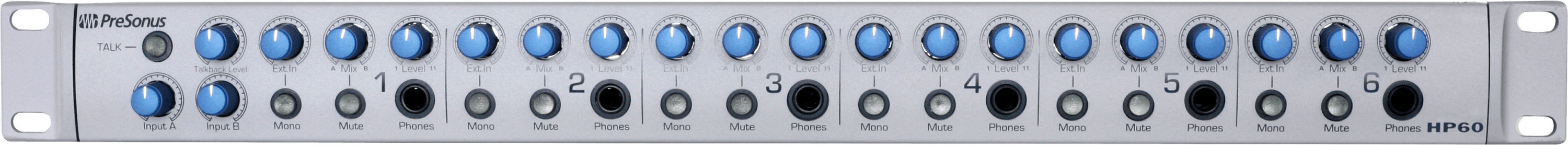 PreSonus HP60 système 6 canaux amplificateur casque monitoring