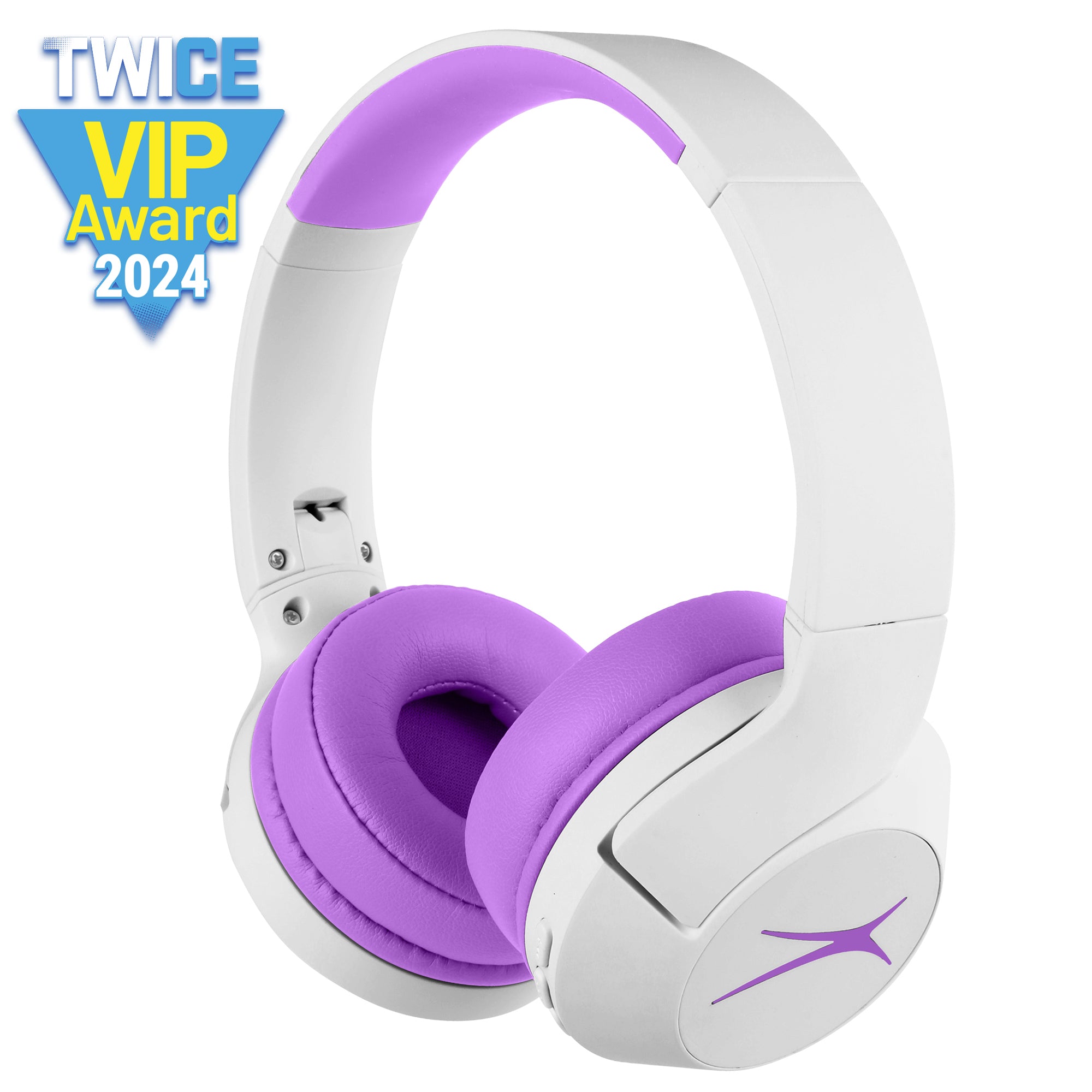 Altec Lansing Kid Safe 2-en-1 Casque Enfant 85dB Whiteout Wave Blue