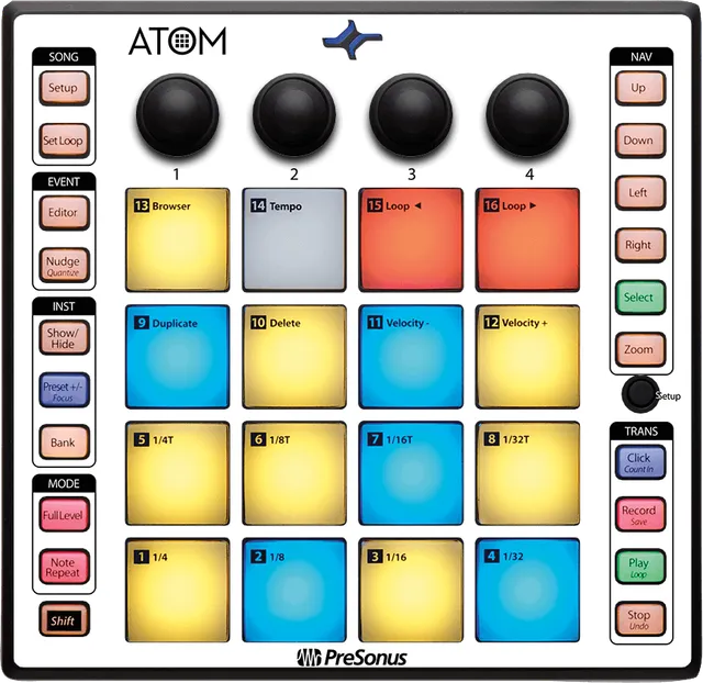 Studio One ATOM Skins vinyle adhésif gris