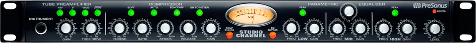 Studio One Studio Channel Préampli micro lampe channel strip