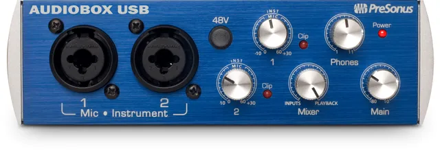 Studio One AudioBox USB Interface Audio USB 2 Voies 24 Bits