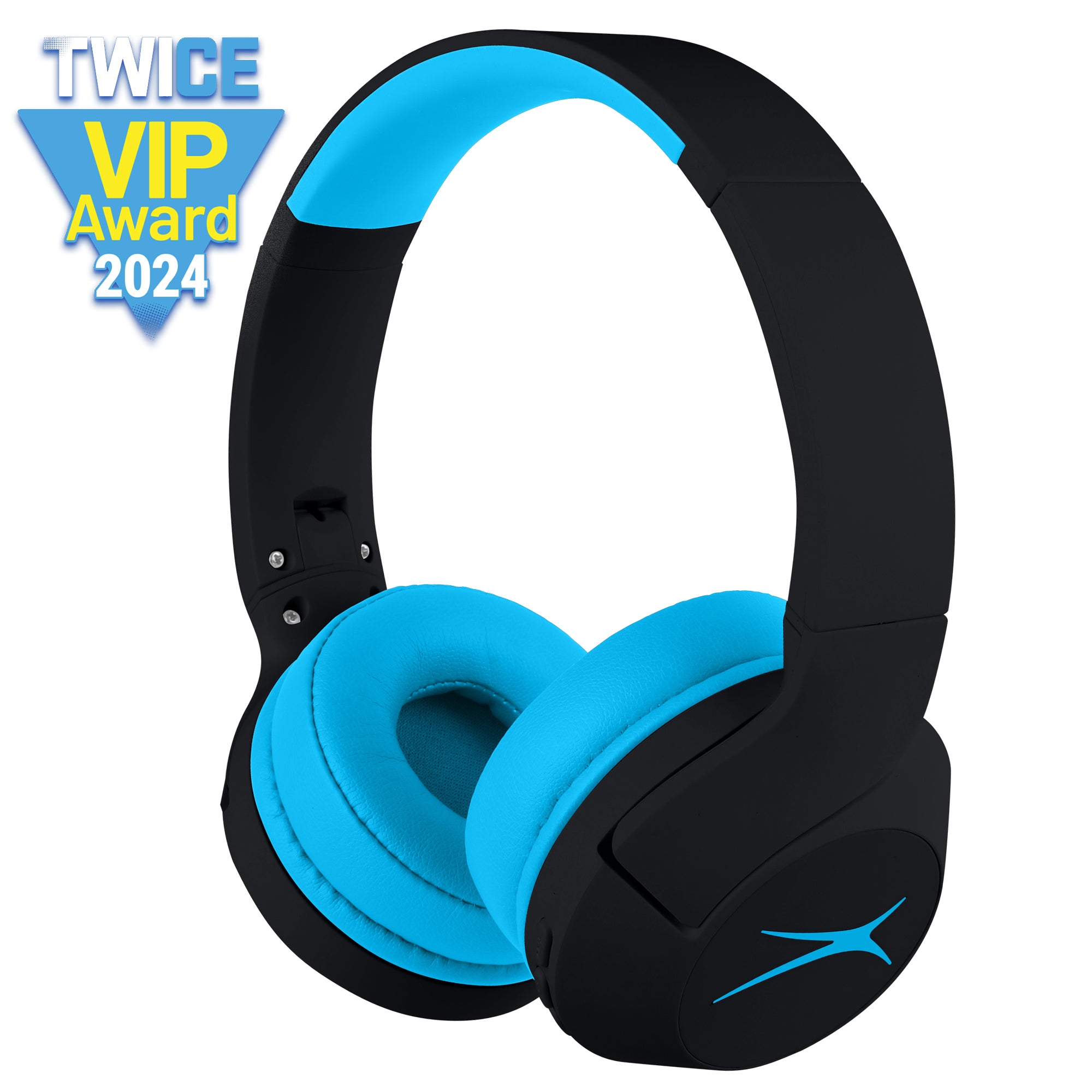 Altec Lansing Kid Safe 2-en-1 Casque Enfant 85dB Whiteout Wave Blue