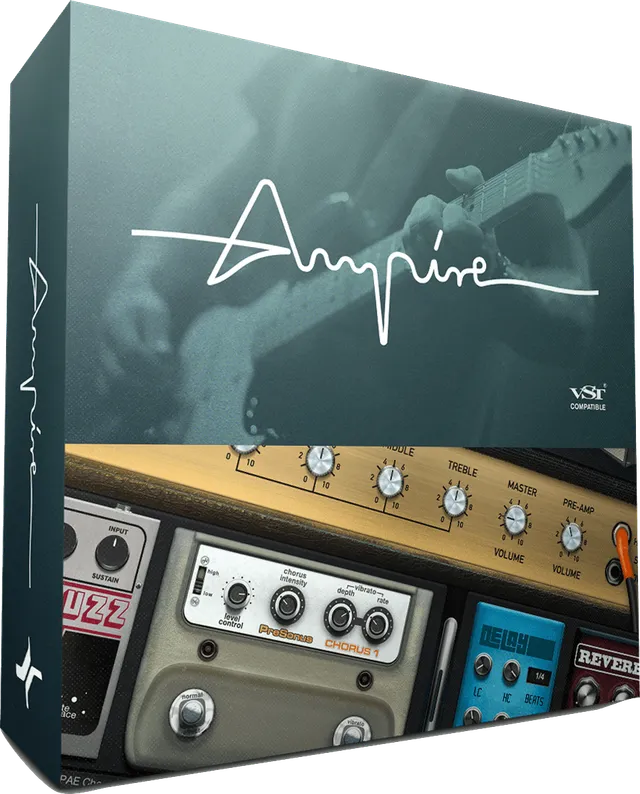 Studio One Ampire simulateur ampli guitare pédales