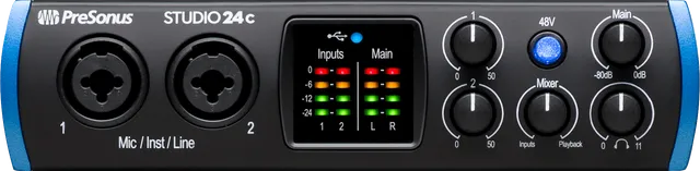 Studio One Studio Series Studio 24c interface audio USB 2 voies
