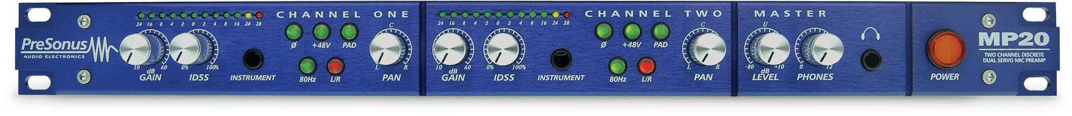 Studio One MP20 préampli micro 2 voies studio