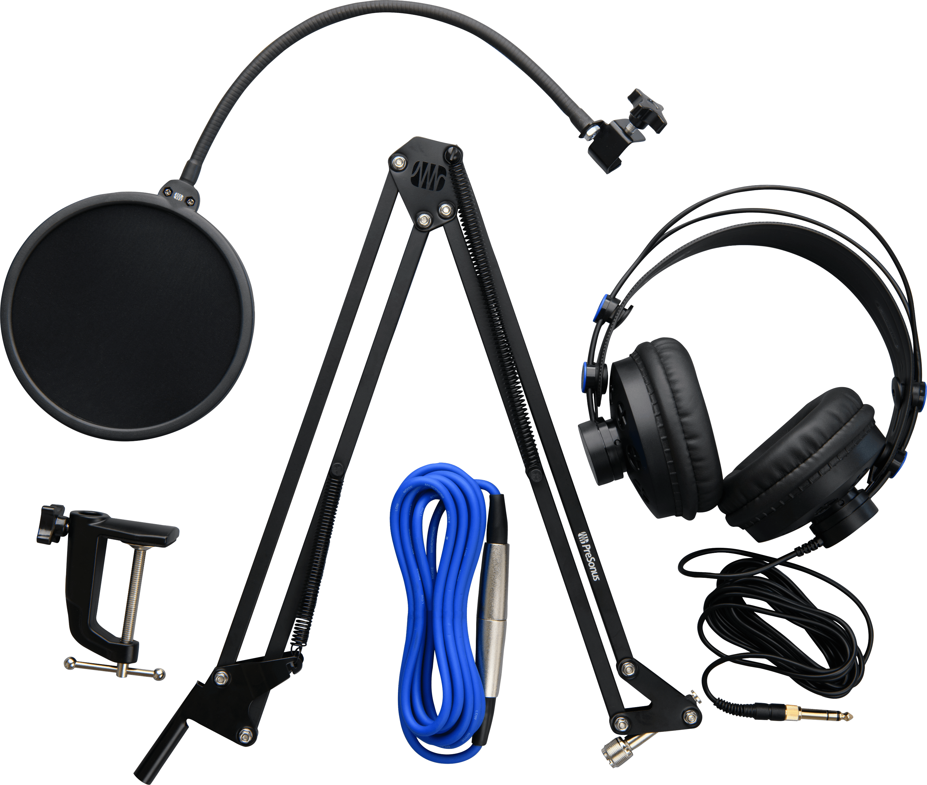 Studio One Broadcast Accessory Pack micro bras + casque HD7