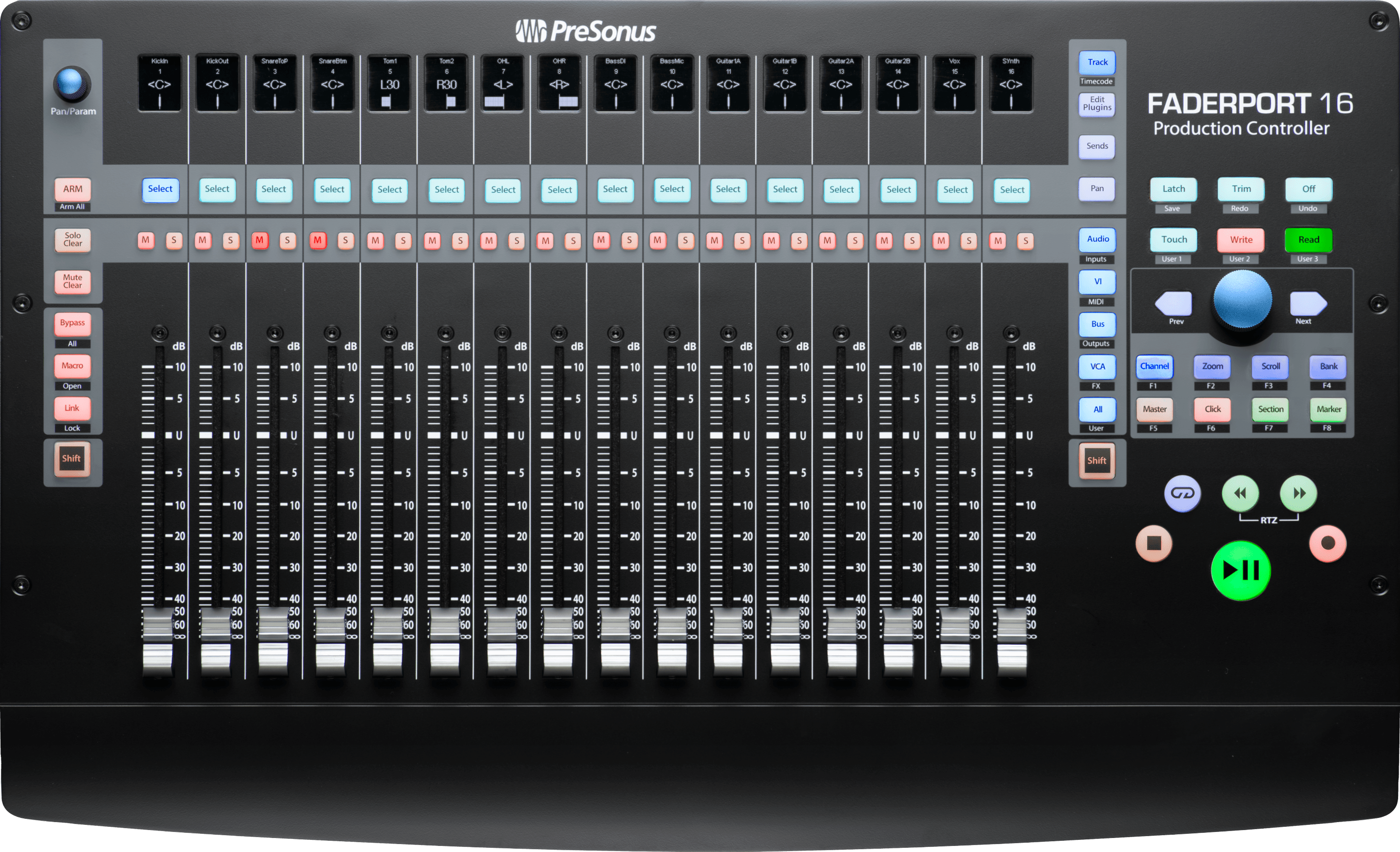 Studio One FaderPort 16 contrôleur DAW 16 faders motorisés